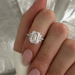 Round Halo, Pave & Split Shank Engagement Ring – 1.93 CT Lab Grown Diamond