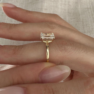 Round Halo, Pave & Split Shank Engagement Ring – 1.93 CT Lab Grown Diamond