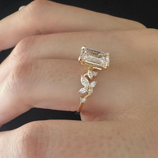 Round Halo, Pave & Split Shank Engagement Ring – 1.93 CT Lab Grown Diamond