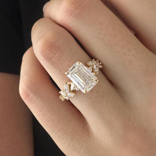 Round Halo, Pave & Split Shank Engagement Ring – 1.93 CT Lab Grown Diamond