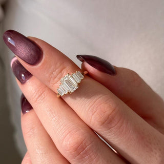 Round Halo, Pave & Split Shank Engagement Ring – 1.93 CT Lab Grown Diamond