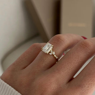 Round Halo, Pave & Split Shank Engagement Ring – 1.93 CT Lab Grown Diamond
