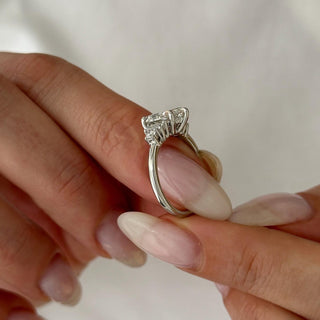 Round Halo, Pave & Split Shank Engagement Ring – 1.93 CT Lab Grown Diamond