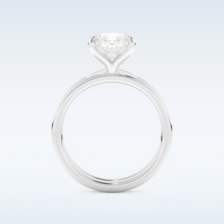 Moissanite Bridal Set – 1.99 CT Pear Cut Engagement Ring with Matching Band 5