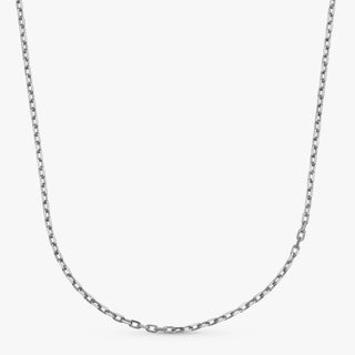 1.0 CT Round Bezel Solitaire Lab Grown Diamond Necklace