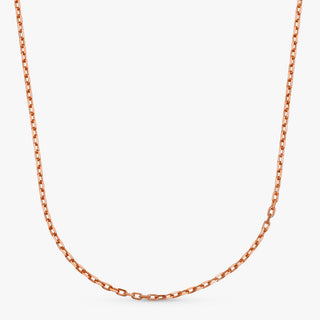 1.0 CT Round Bezel Solitaire Lab Grown Diamond Necklace
