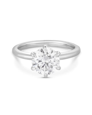 Emerald Pave Engagement Ring – 1 CT Lab Grown Diamond