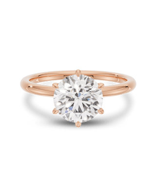 Emerald Pave Engagement Ring – 1 CT Lab Grown Diamond
