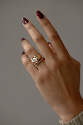 0.37 CT Round Full Eternity Lab Grown Diamond Wedding Band