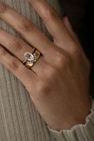 0.37 CT Round Full Eternity Lab Grown Diamond Wedding Band