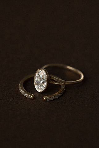 0.37 CT Round Full Eternity Lab Grown Diamond Wedding Band