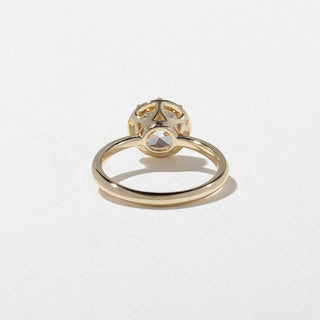 Emerald Pave Engagement Ring – 1 CT Lab Grown Diamond
