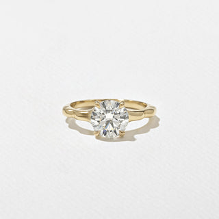 Emerald Pave Engagement Ring – 1 CT Lab Grown Diamond