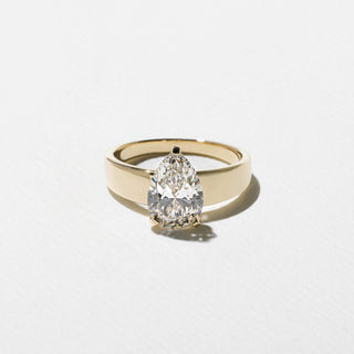 Emerald Pave Engagement Ring – 1 CT Lab Grown Diamond