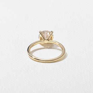 Emerald Pave Engagement Ring – 1 CT Lab Grown Diamond