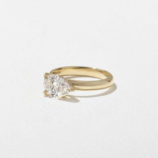 Emerald Pave Engagement Ring – 1 CT Lab Grown Diamond