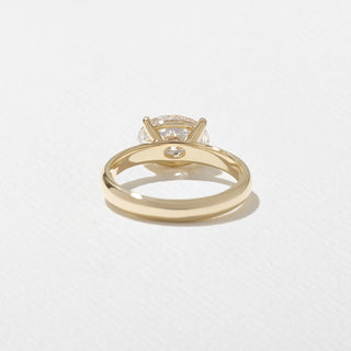 Emerald Pave Engagement Ring – 1 CT Lab Grown Diamond