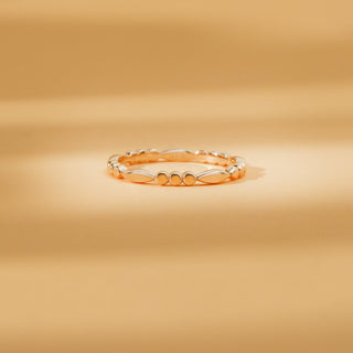 0.37 CT Round Full Eternity Lab Grown Diamond Wedding Band