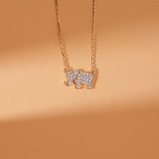 1.0 CT Round Bezel Solitaire Lab Grown Diamond Necklace