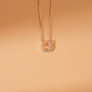 1.0 CT Round Bezel Solitaire Lab Grown Diamond Necklace