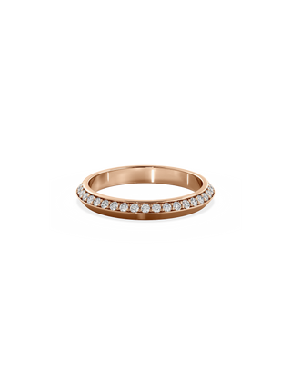 0.37 CT Round Full Eternity Lab Grown Diamond Wedding Band