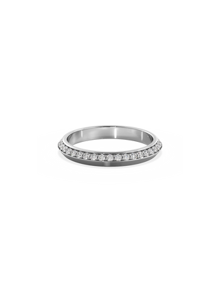 0.37 CT Round Full Eternity Lab Grown Diamond Wedding Band