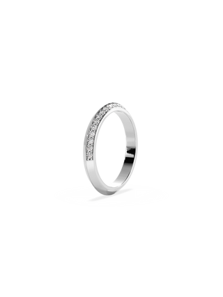 0.37 CT Round Full Eternity Lab Grown Diamond Wedding Band