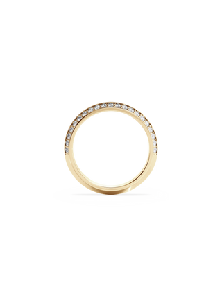 0.37 CT Round Full Eternity Lab Grown Diamond Wedding Band