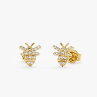 1.0 CT Round Bezel Solitaire Lab Grown Diamond Earrings