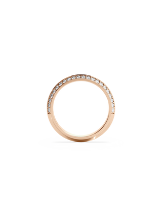 0.37 CT Round Full Eternity Lab Grown Diamond Wedding Band