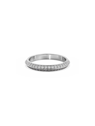 0.37 CT Round Full Eternity Lab Grown Diamond Wedding Band