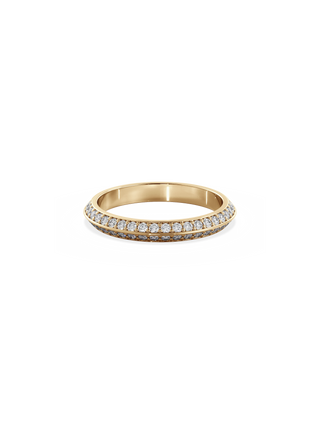 0.37 CT Round Full Eternity Lab Grown Diamond Wedding Band