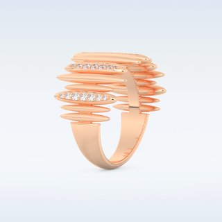 Beautiful Wedding Band with 0.29 CT Round Cut Moissanite