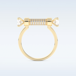 Elegant Wedding Band with 1.07 CT Round Cut Moissanite