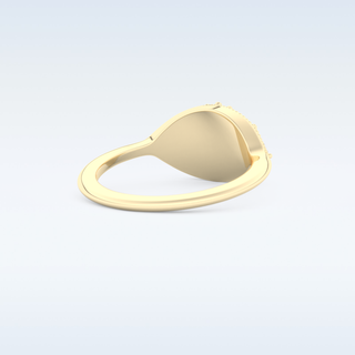 Cluster Wedding Band with 1.51 CT Triangle & Baguette Straight  Cut Moissanite