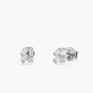 1.0 CT Round Bezel Solitaire Lab Grown Diamond Earrings