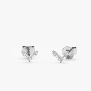 1.0 CT Round Bezel Solitaire Lab Grown Diamond Earrings