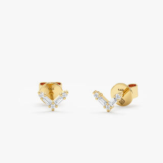 1.0 CT Round Bezel Solitaire Lab Grown Diamond Earrings