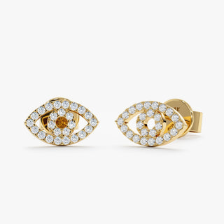 1.0 CT Round Bezel Solitaire Lab Grown Diamond Earrings