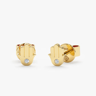 1.0 CT Round Bezel Solitaire Lab Grown Diamond Earrings