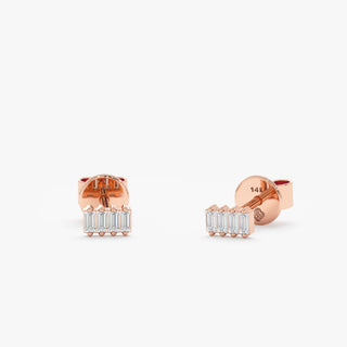 1.0 CT Round Bezel Solitaire Lab Grown Diamond Earrings