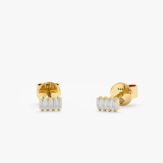 1.0 CT Round Bezel Solitaire Lab Grown Diamond Earrings