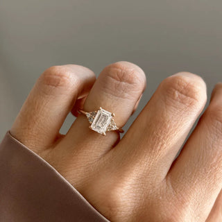 Round Halo, Pave & Split Shank Engagement Ring – 1.93 CT Lab Grown Diamond