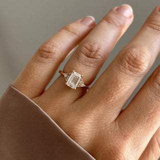 Round Halo, Pave & Split Shank Engagement Ring – 1.93 CT Lab Grown Diamond