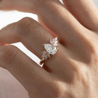Round Halo, Pave & Split Shank Engagement Ring – 1.93 CT Lab Grown Diamond