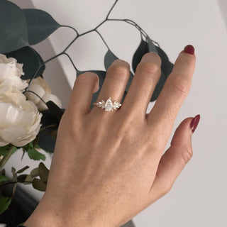 Round Halo, Pave & Split Shank Engagement Ring – 1.93 CT Lab Grown Diamond