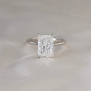 Round Halo, Pave & Split Shank Engagement Ring – 1.93 CT Lab Grown Diamond