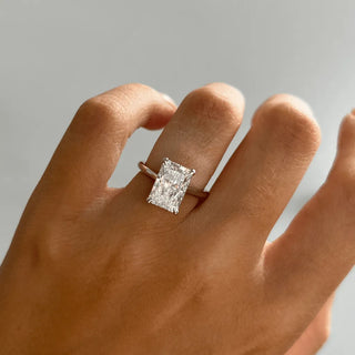 Round Halo, Pave & Split Shank Engagement Ring – 1.93 CT Lab Grown Diamond
