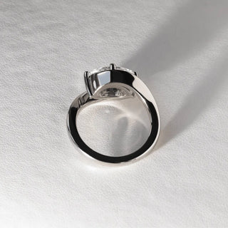 Round Halo, Pave & Split Shank Engagement Ring – 1.93 CT Lab Grown Diamond