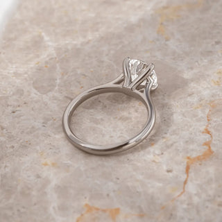 Round Halo, Pave & Split Shank Engagement Ring – 1.93 CT Lab Grown Diamond